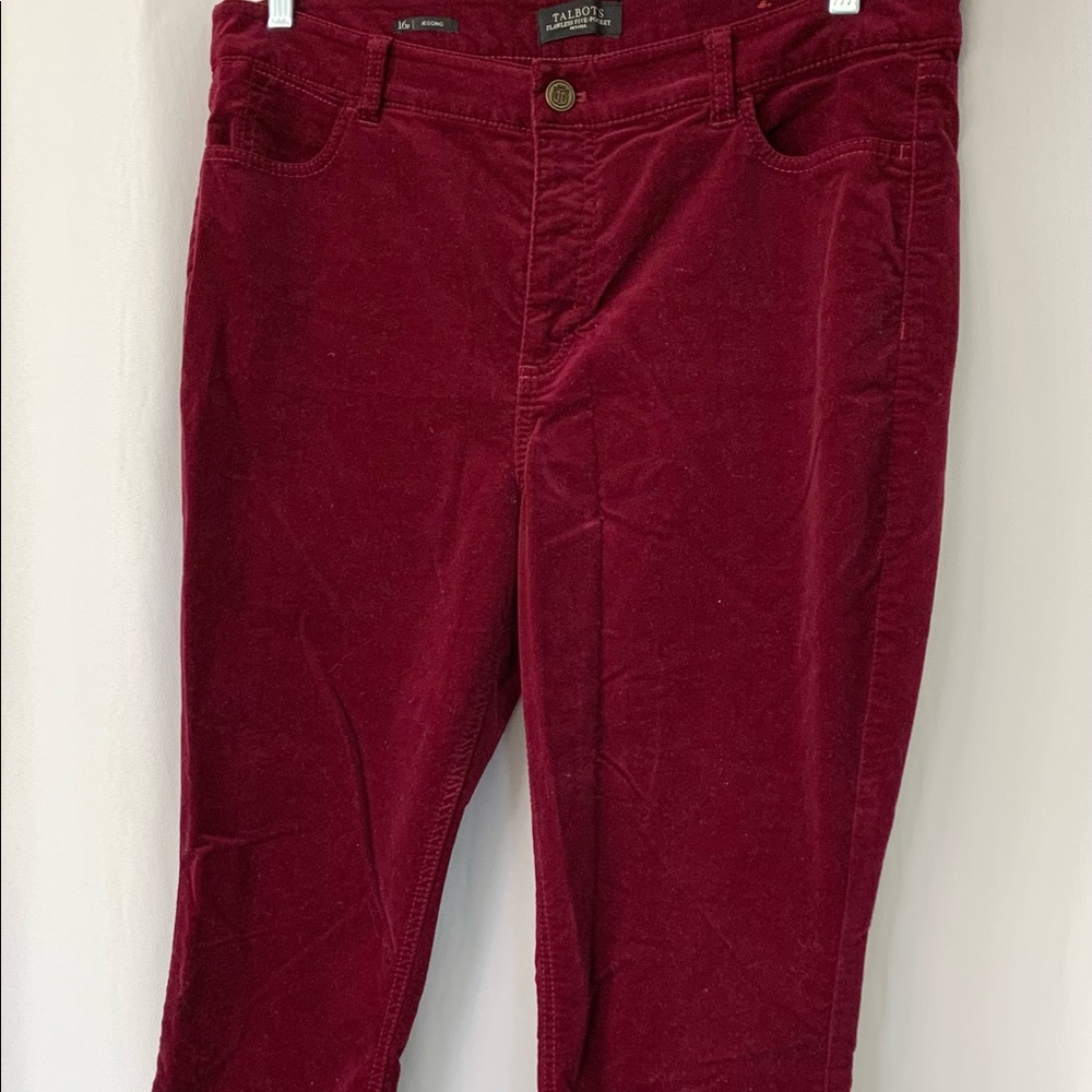 Talbots Velvet Jeggings